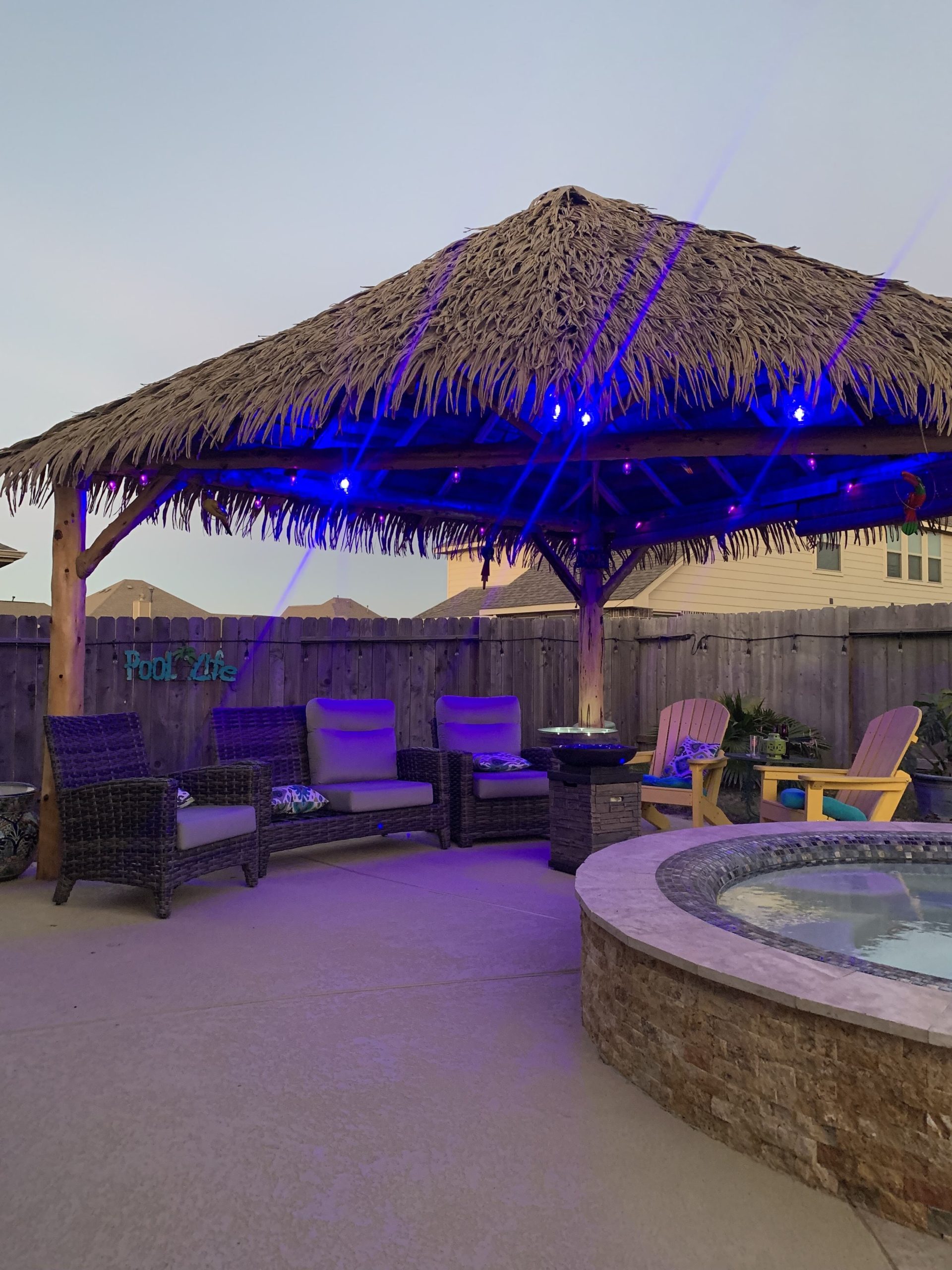 outdoor lounge